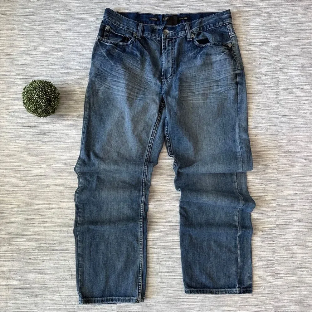 Helix Y2K Straight Leg Jeans 34x32